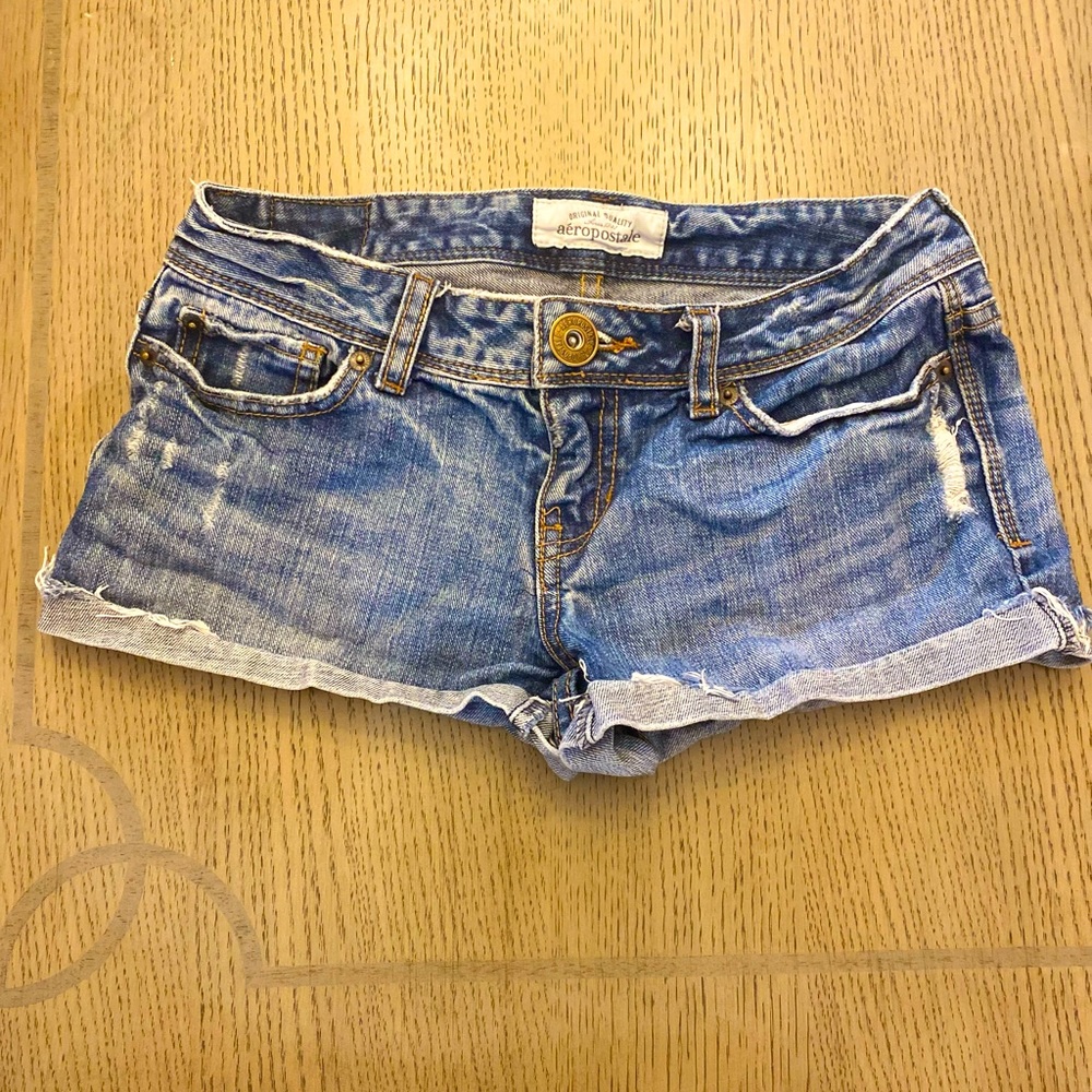 Aeropostale cut off shorts size 0